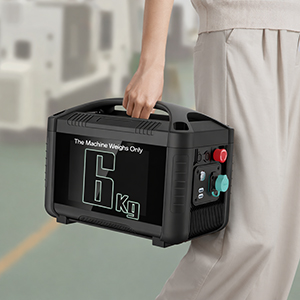 آلة وسم ألياف الليزر المحمولة للأجزاء المعدنية